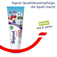 Zahnpasta Kinder Fruchtgeschmack, 0 bis 6 Jahre Signal