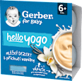 hello yogo mléčný dezert s příchutí vanilky 4x100g Gerber