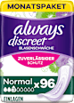 Discreet Einlagen Normal Monatspack always