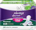 Discreet Einlagen Normal Monatspack always