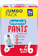 Windel Pants Premium Gr. 6 XL (15+ kg) Jumbo Pack babylove