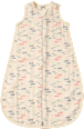 Schlafsack 0,5 TOG aus Musselin mit Fisch-Muster, beige, 80 cm ALANA