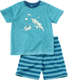 Schlafanzug mit Glow-in-the-Dark Weltall-Motiv, blau, Gr. 98 ALANA