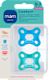 Schnuller Comfort Silikon 0-3 Monate blau mam