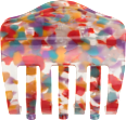 Haarklammer Clipstar M Confetti Spark invisibobble