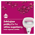 Náhradné holiace hlavice Pro ComfortGlide Sugarberry + puzdro Gillette Venus