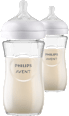 Sklenená dojčenská fľaša Natural Response, 240 ml - 1m+ PHILIPS AVENT