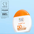 Sonnenfluid Gesicht Getönt Super UV LSF 50 Garnier Ambre Solaire