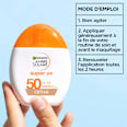 Sonnenfluid Gesicht Getönt Super UV LSF 50 Garnier Ambre Solaire