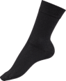 Socken mit Bio-Baumwolle schwarz, Gr. 43-46 (2 Paar) Fascino