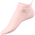 Sneakersocken mit Donut-Motiv rosa, Gr. 35-38 (1 Paar) Fascino