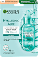 Maska za obraz v obliki krpice Hyaluronic Aloe GARNIER SKIN NATURALS