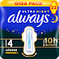 Ultra Binden Secure Night 4 Giga Pack always