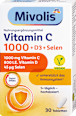 Vitamin C 1000 + D3 + Selen Depot 30 St Mivolis