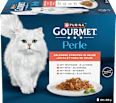 Nassfutter Katze Perle Erlesene Streifen in Gelee  Purina Gourmet