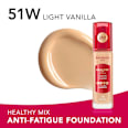 Фон дьо тен Healty Mix Anti-Fatigue, Nr. 51W Light Vanilla BOURJOIS PARIS