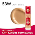 Фон дьо тен Healty Mix Anti-Fatigue, Nr. 53W Light Beige BOURJOIS PARIS