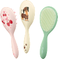 Četka za raščešljavanje kose sa drškom, više vrsta ebelin