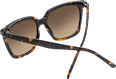 sluneční brýle, hnědé hranaté SUNDANCE
