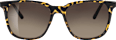 sluneční brýle, žíhané hnědé SUNDANCE