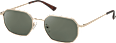 sluneční brýle s kovových zlatým designem SUNDANCE