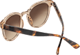 sluneční brýle, hnědé s průhlednými obroučkami SUNDANCE