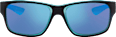 Sonnenbrille Kinder schwarz & transparent-blau SUNDANCE