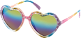 Sonnenbrille Kinder pastellfarben Herzform SUNDANCE