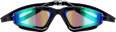 plavecké brýle dětské, černé se zrcadlovými skly SUNDANCE