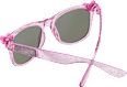 sluneční brýle dětské, růžové s motýlky SUNDANCE