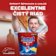 Kapsuly do umývačky riadu Excellence 3in1 Lemon Somat
