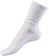 Crew Socken weiß Gr. 35-38 Fascino