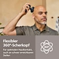 Elektrischer Rasierer, Glatzenrasierer S5000 Philips