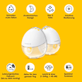 Doppelmilchpumpe Motion InBra, elektrisch Medela