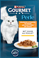 Nassfutter Katze mit Huhn, Perle - erlesene Streifen in Sauce Purina Gourmet