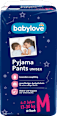 Pannolini a mutandina notte taglia M (17-30 kg) babylove