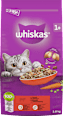 Trockenfutter Katze mit Rind, Adult 1+ Whiskas