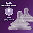 Биберони за шише Natural, поток 5 PHILIPS AVENT