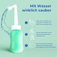Po- und Intimdusche Mint, inkl. Reisebeutel und Deckel mybidet