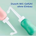 Po- und Intimdusche Mint, inkl. Reisebeutel und Deckel mybidet