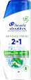 šampon a kondicionér na vlasy Menthol Fresh 2 v 1 head&shoulders