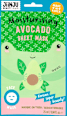 Maska za obraz v obliki krpice Avocado JiiNJU BEAUTY
