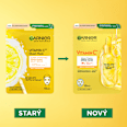 textilní pleťová maska Vitamín C GARNIER SKIN NATURALS