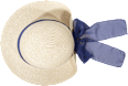 Strohhut mit Band  PURSET