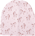 Haube Jersey Einhorn rosa PURSET