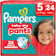 Windeln Baby Pants Baby Dry Gr. 5 Junior (12-17 kg) Pampers baby-dry