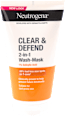 Clear&Defend 2u1 maska i gel za čišćenje lica  Neutrogena