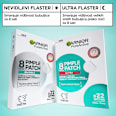PureActive 8 HOURS PIMPLE PATCH INVISIBLE flasteri za bubuljice GARNIER PureActive