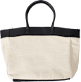 Tasche Canvas Creme / Weiß PURSET