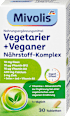 Complex de nutrienți pentru vegetarieni și vegani, comprimate Mivolis